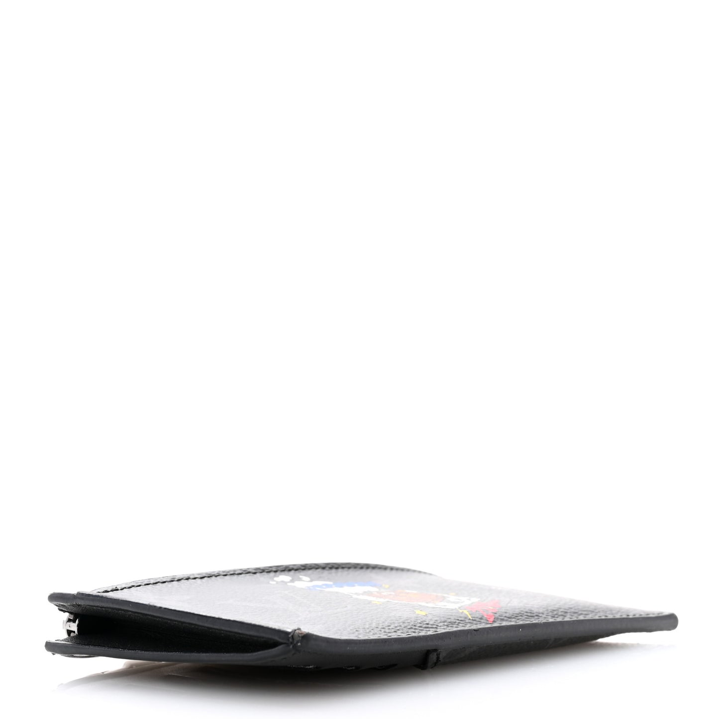 Monogram Eclipse Calfskin Trunk Coin Card Holder