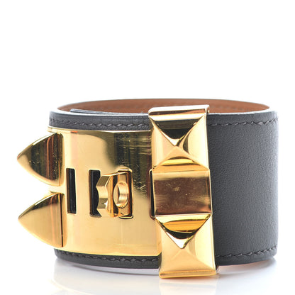 Hermes Swift Collier de Chien CDC Bracelet S Graphite 4 of 7