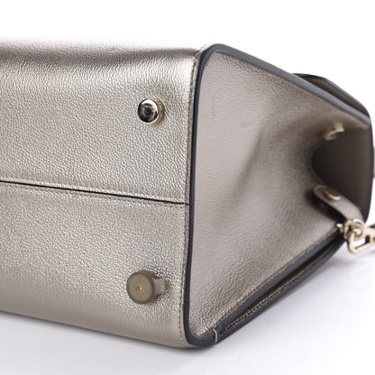 Christian Dior Metallic Grained Calfskin Medium Diorever Flap Gold 7 of 9