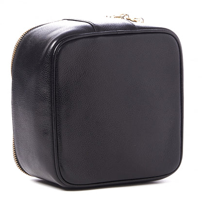 Chanel Caviar CC Vanity Cosmetic Case Black 5 of 9
