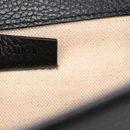 Gucci Calfskin Mini Dionysus Shoulder Bag Black 7 of 10