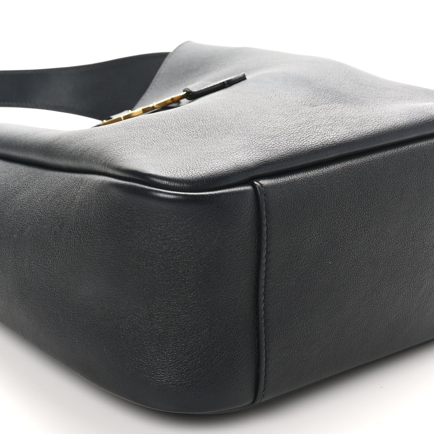 Smooth Calfskin Small Le 5 A 7 Soft Hobo Black
