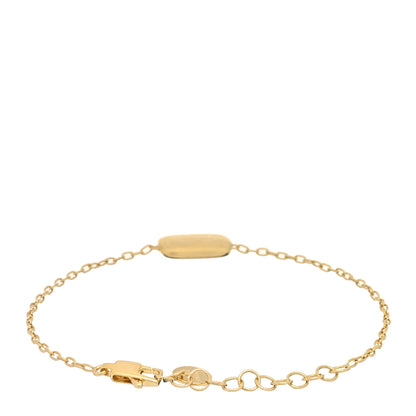 Marco Bicego 18K Yellow Gold Delicati Rectangle Single Station Bracelet 2 of 3