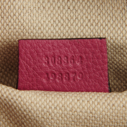Gucci Pebbled Calfskin Small Soho Disco Bag Mauve 6 of 7