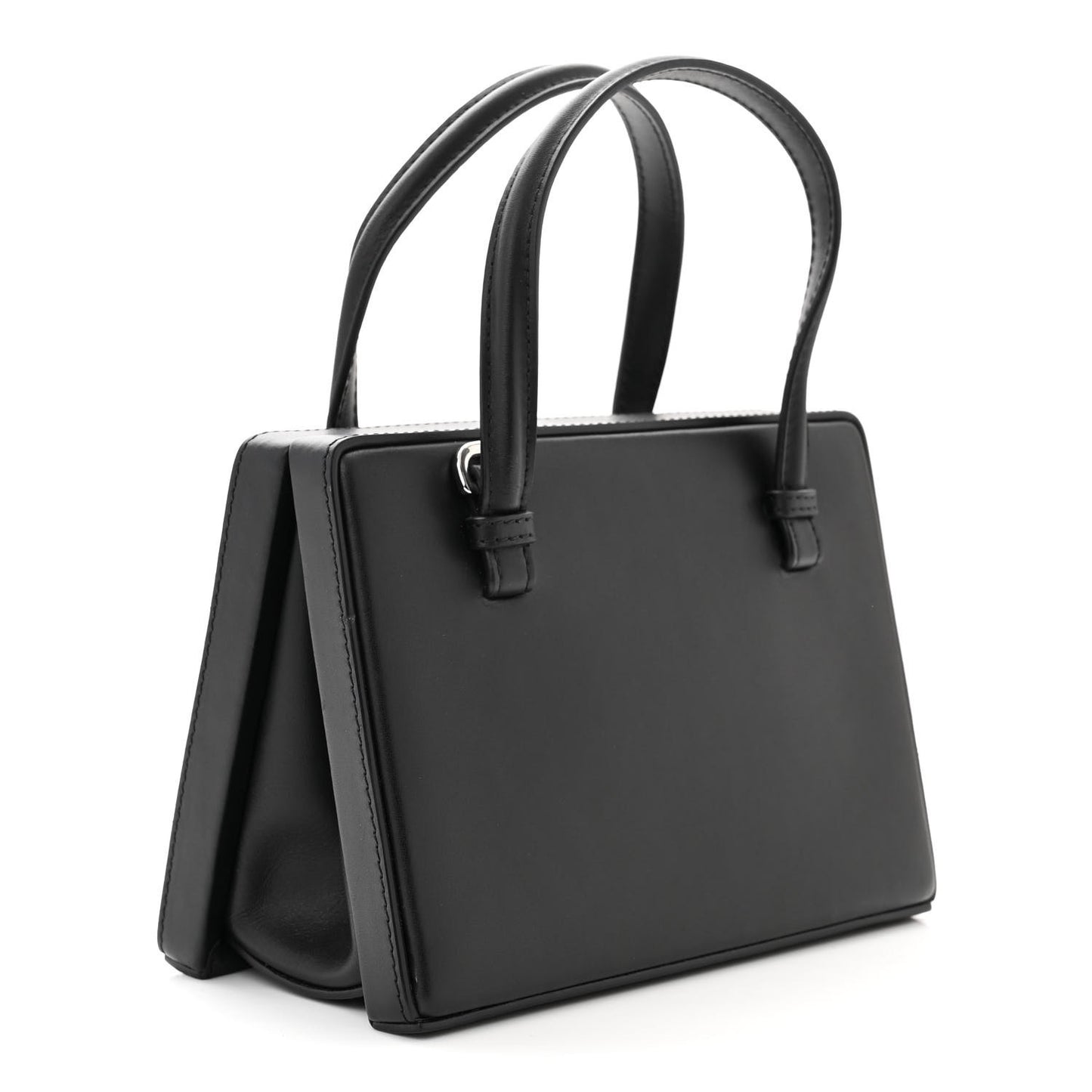 Calfskin Small Postal Bag Black