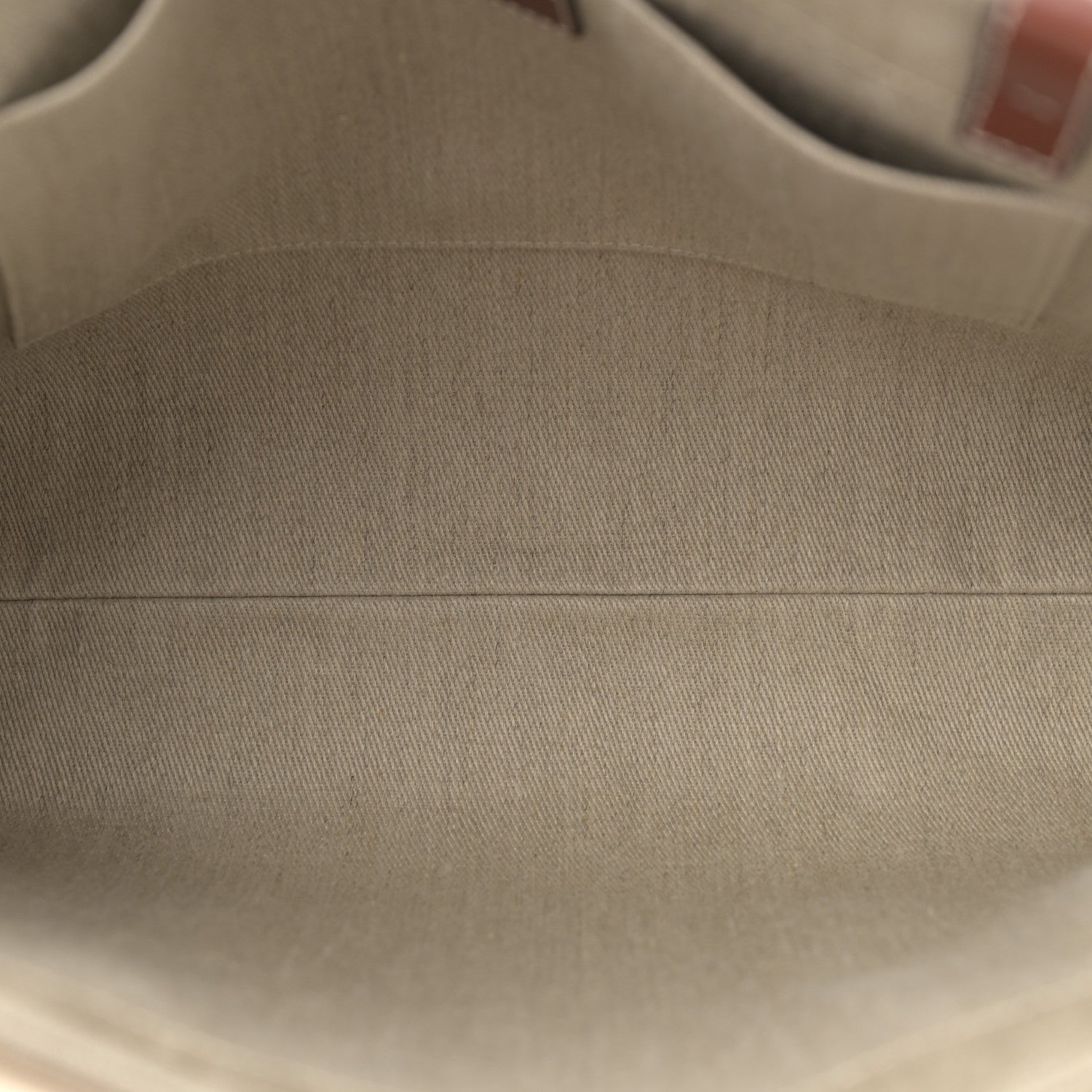 Chloe Cotton Calfskin Medium Woody Ribbon Tote White Brown 5 of 11