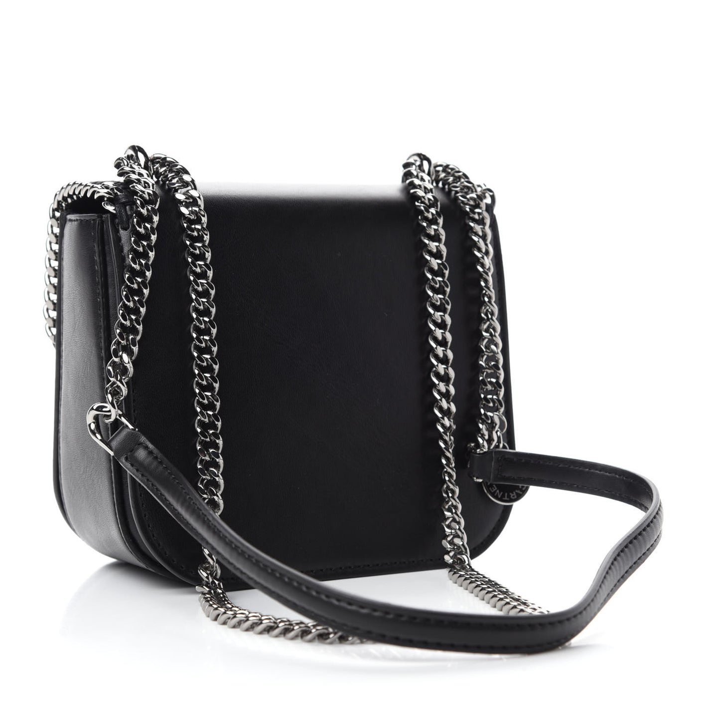 Eco Alter Nappa Medium Falabella Box Shoulder Bag Black