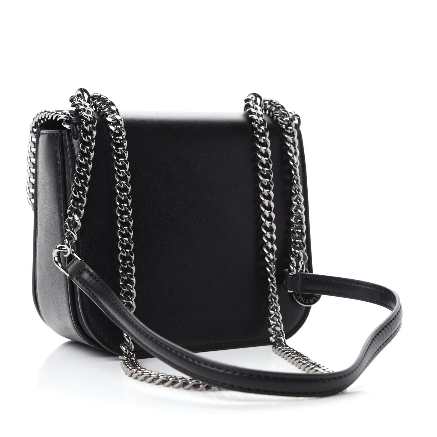 Stella McCartney Eco Alter Nappa Medium Falabella Box Shoulder Bag Black 3 of 9