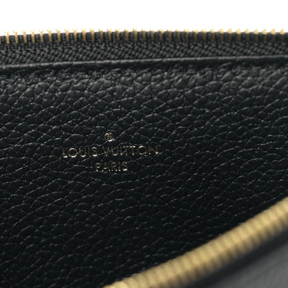 Louis Vuitton Empreinte Monogram Giant Crafty Pochette Felicie Zippered Insert Black 6 of 8