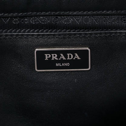 Prada Soft Calfskin Tote Ebano Black 6 of 14