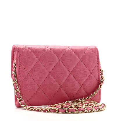 Chanel Caviar Quilted Belt Bag Pink 3 of 10
