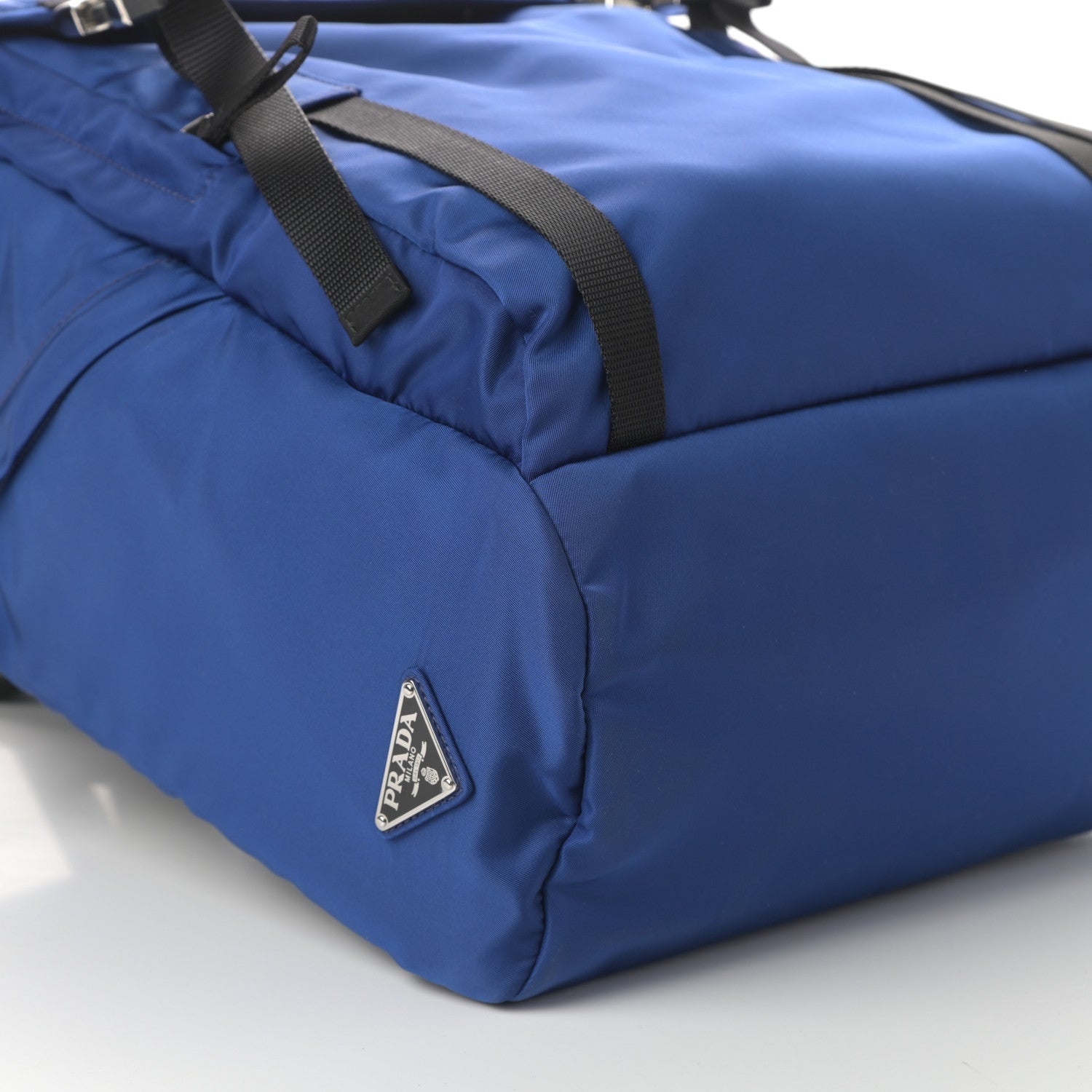 Prada Tessuto Nylon Double Buckle Backpack Royal 8 of 9