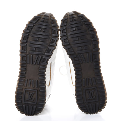 Louis Vuitton Calfskin Monogram Run Away Sneakers 38 White 5 of 8