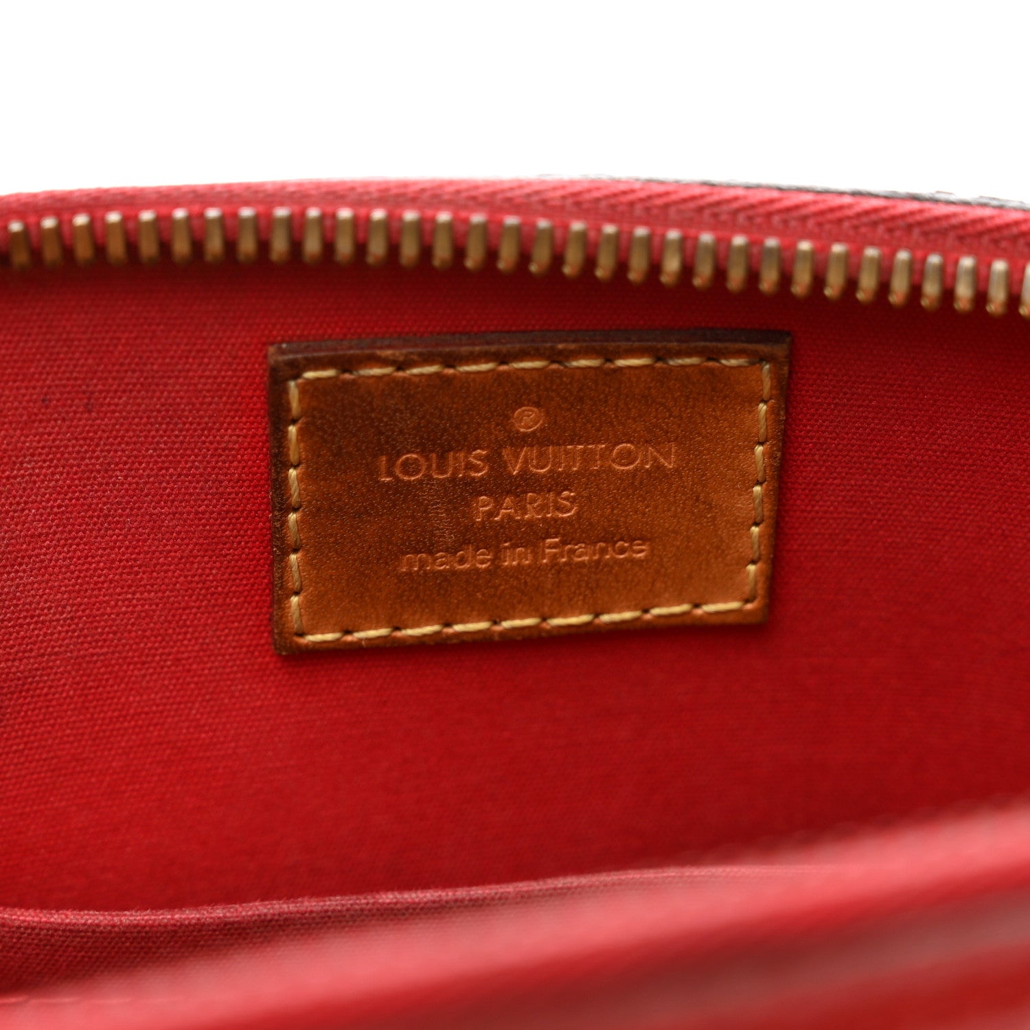 Louis Vuitton Vernis Alma BB Pomme D'Amour 7 of 12