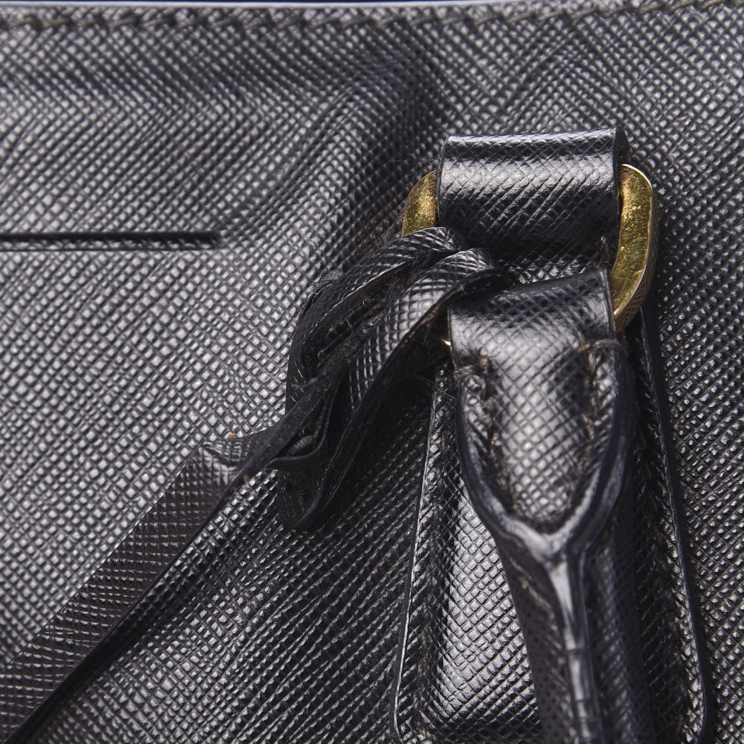 Prada Saffiano Lux Medium Tote Black 17 of 18