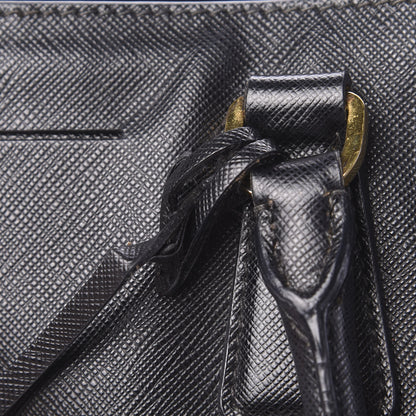 Prada Saffiano Lux Medium Tote Black 17 of 18