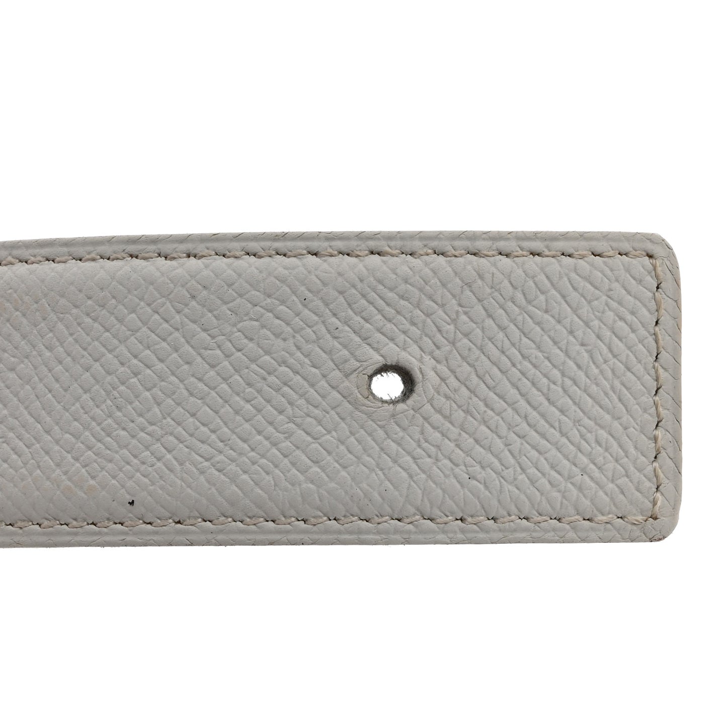 Epsom Chamonix 32mm Belt Strap 100 40 White Gold