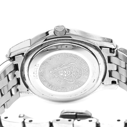 Gucci Stainless Steel Diamond Blue Mother of Pearl 27mm 5500L Quartz Watch 4 of 4