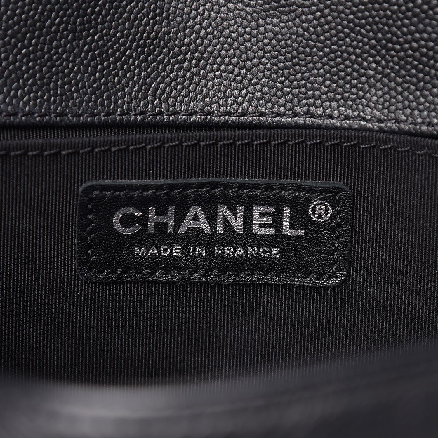 Chanel Caviar Quilted Medium Boy Flap So Black 6 of 10