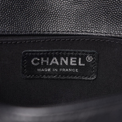 Chanel Caviar Quilted Medium Boy Flap So Black 6 of 10