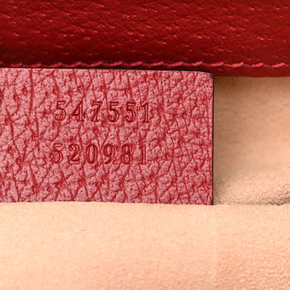 Gucci Monogram Shoulder Bag Red 7 of 11