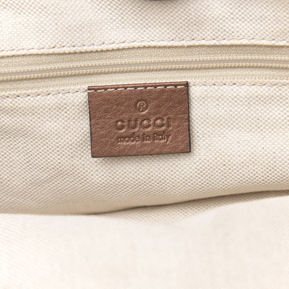 Gucci Metallic Calfskin Medium Sukey Tote Brown 6 of 9