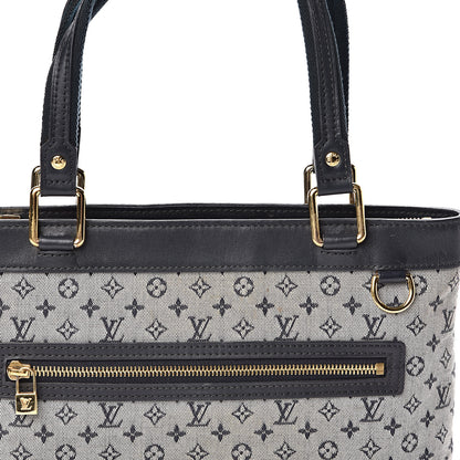 Louis Vuitton Mini Monogram Lucille PM Blue 10 of 12