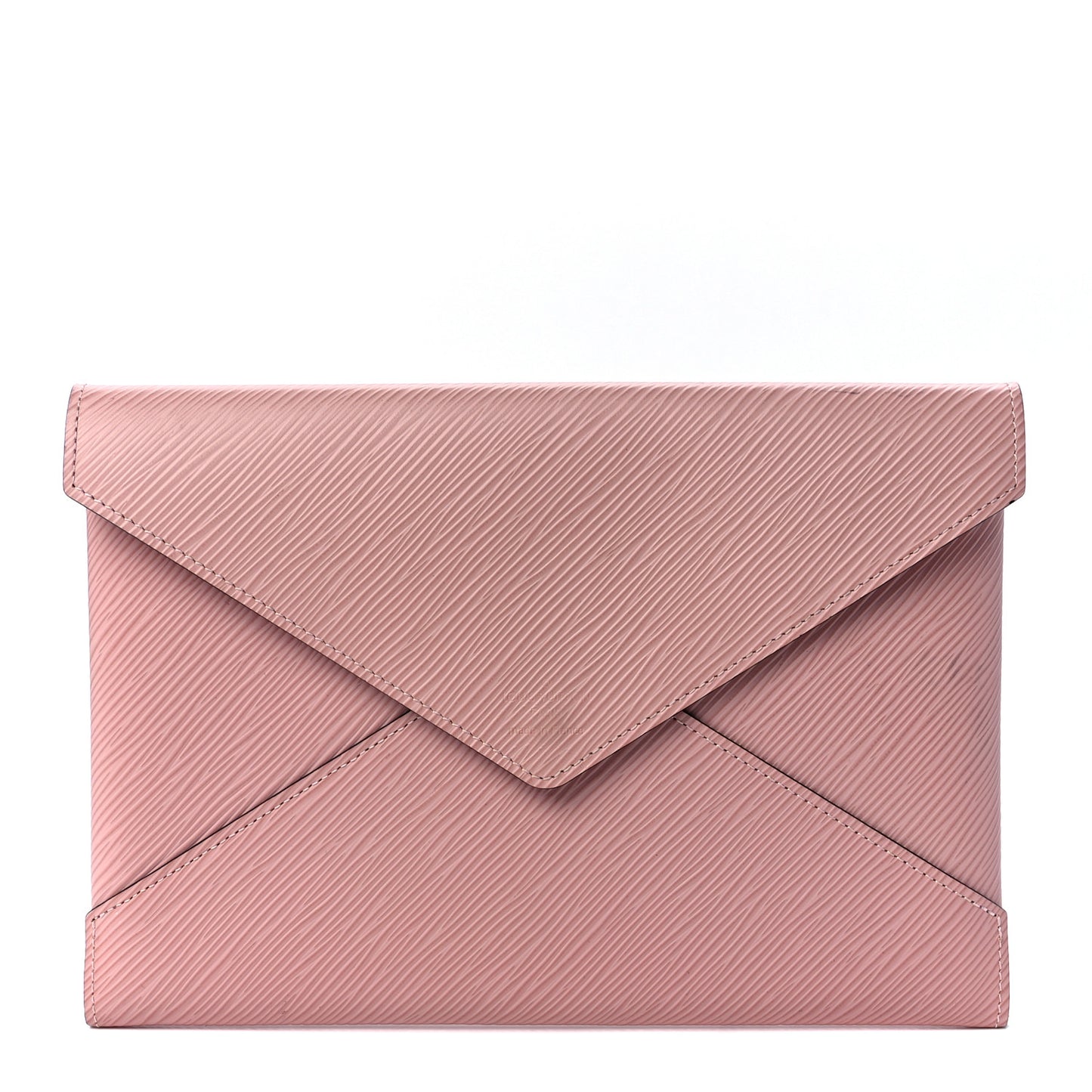 Epi Large Kirigami Pochette Insert Rose Ballerine