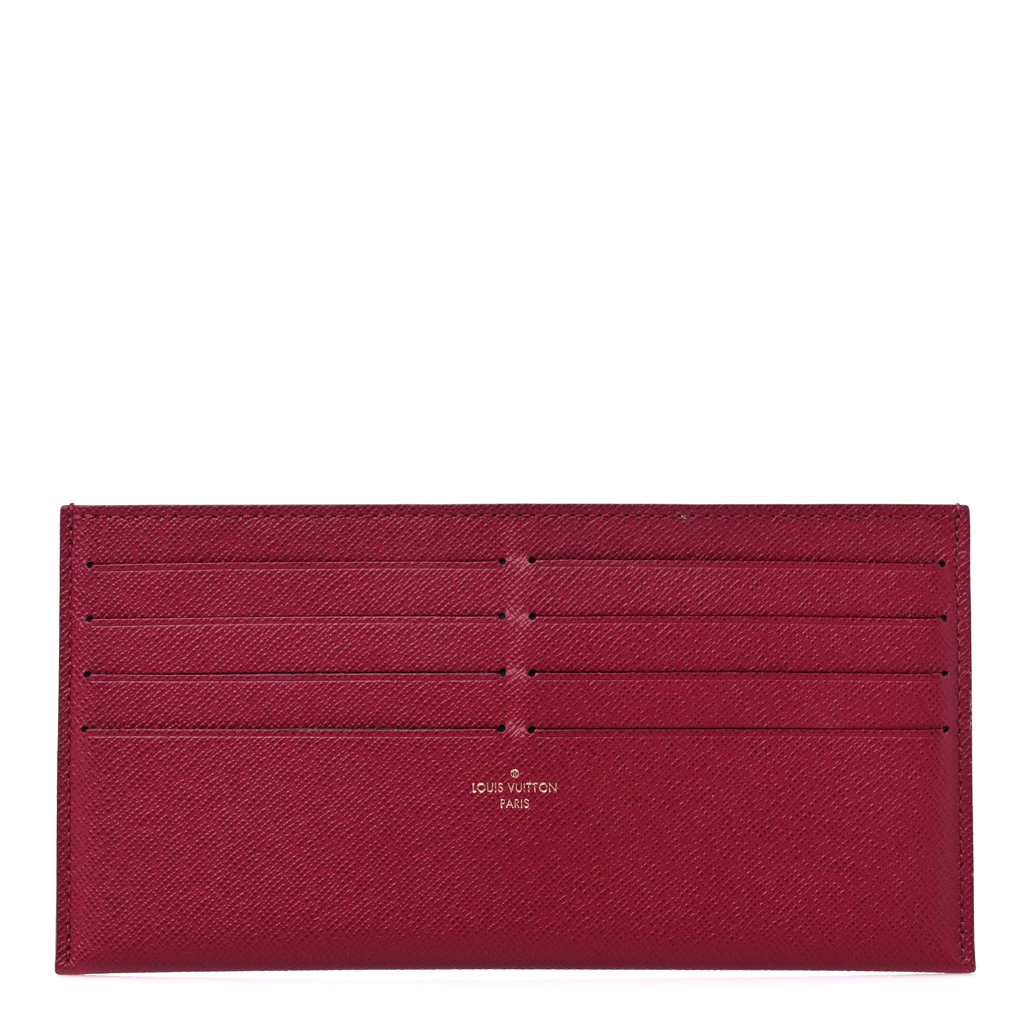 Louis Vuitton Calfskin Felicie Card Holder Insert Fuchsia 1 of 8