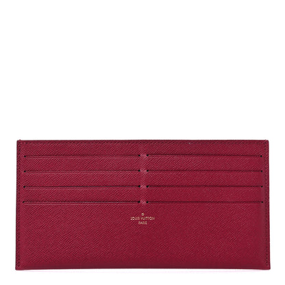 Louis Vuitton Calfskin Felicie Card Holder Insert Fuchsia 1 of 8