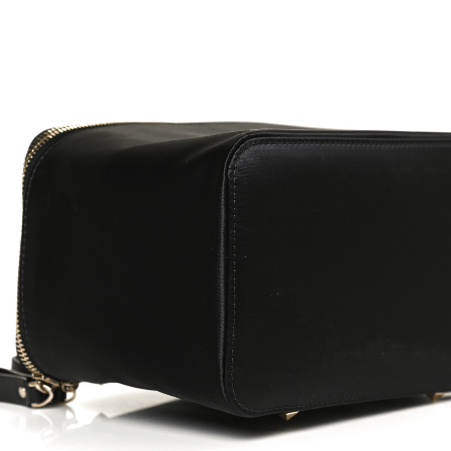 Valentino Garavani Satin Rockstud Vanity Case Black 9 of 10