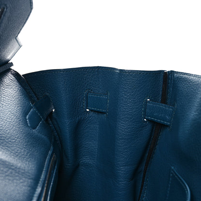 Hermes Epsom Birkin 35 Bleu Izmir 16 of 36