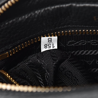 Prada Vitello Phenix Camera Bag Black 7 of 10