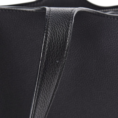 Celine Baby Grained Calfskin Medium Tri-Fold Bag Black 11 of 13