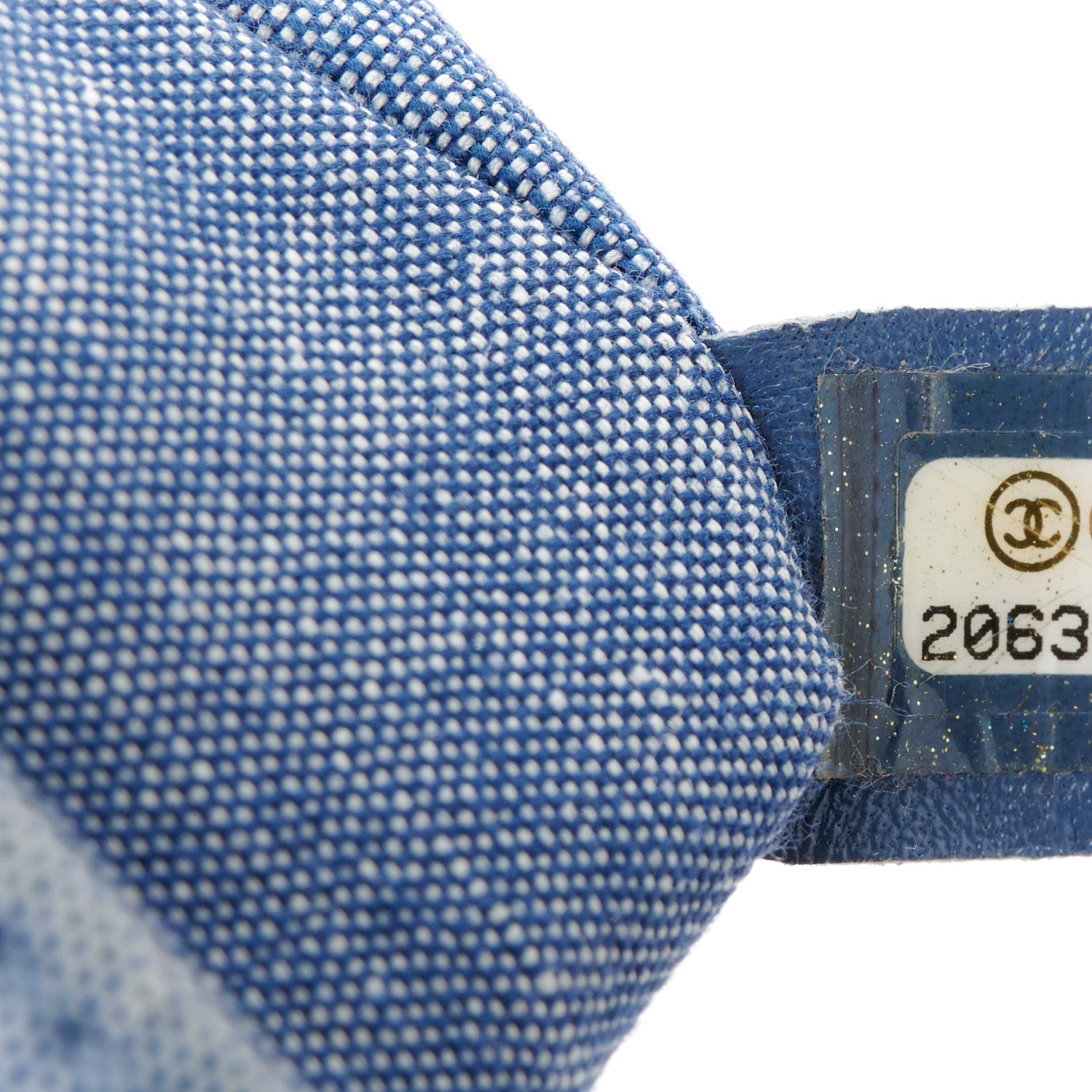 Chanel Denim Quilted Small Medallion Flap Blue 8 of 11