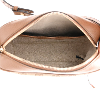 Gucci Monogram Mini Bree Messenger Bag Beige Tabacco 5 of 11