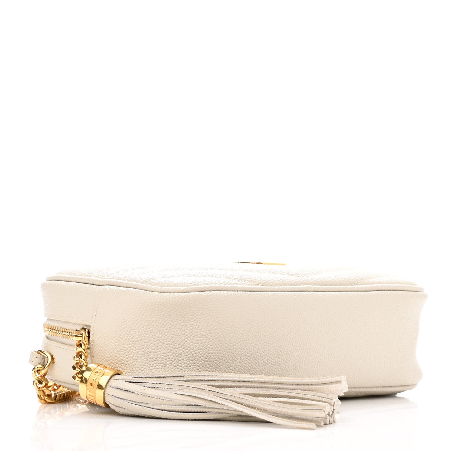 Grain De Poudre Matelasse Monogram Mini Lou Camera Bag Crema Soft