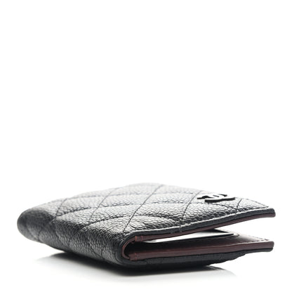 Chanel Caviar Quilted Card Holder Wallet Black 4 of 7