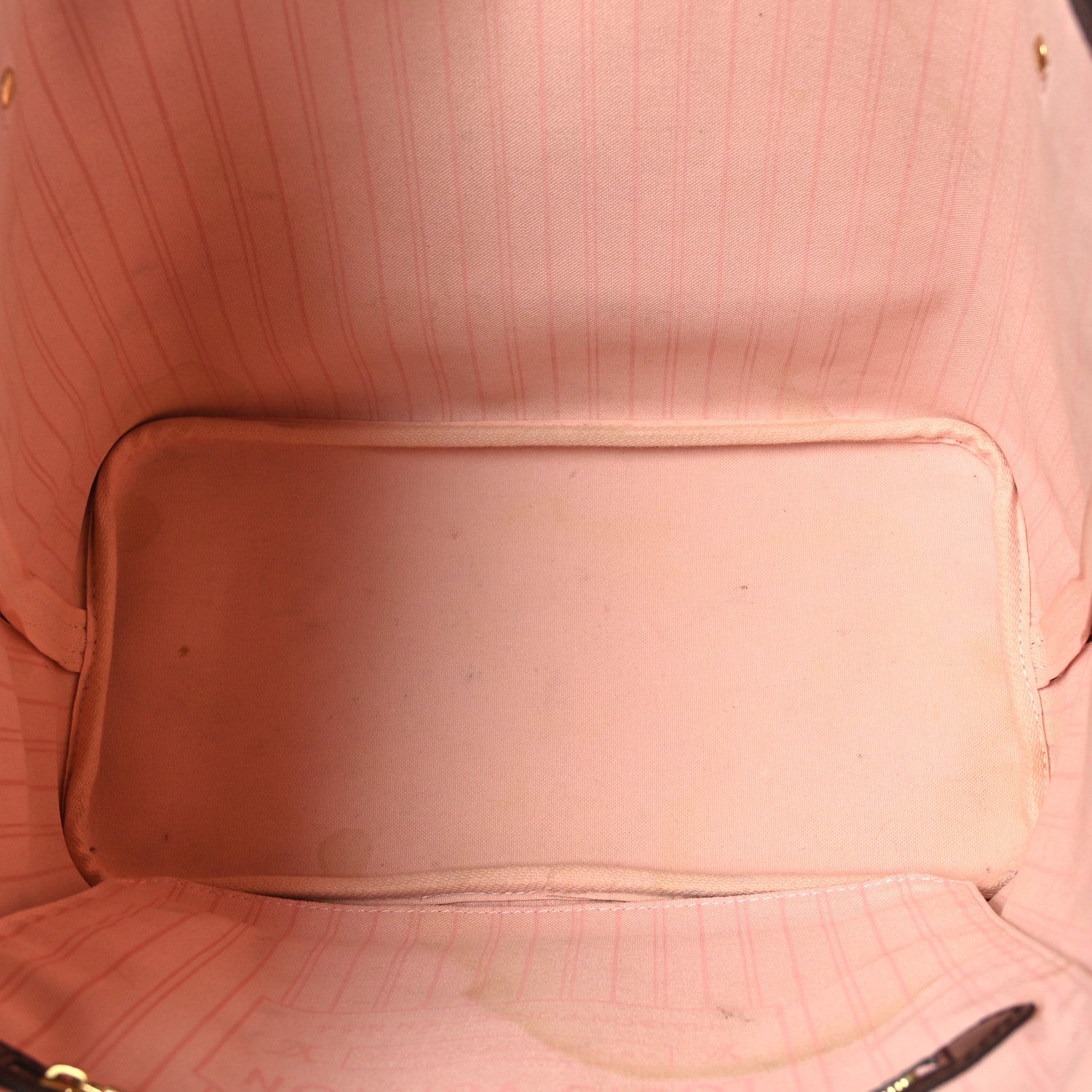 Louis Vuitton Damier Ebene Neo Neverfull MM Rose Ballerine 5 of 9