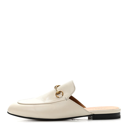Gucci Malaga Kid Womens Princetown Slippers 40 Mystic White 1 of 4