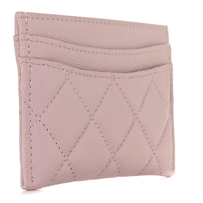 Chanel Caviar Quilted Card Holder Light Pink 3 of 11