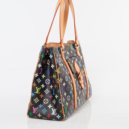 Louis Vuitton Monogram Multicolor Aurelia GM Black 3 of 17