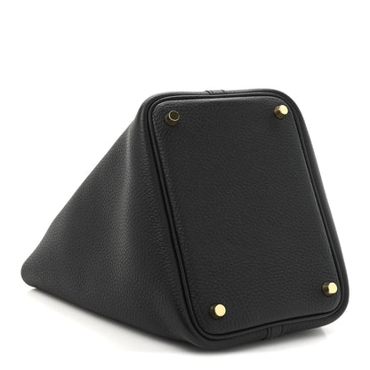 Hermes Taurillon Clemence Picotin Lock 18 PM Black 4 of 11