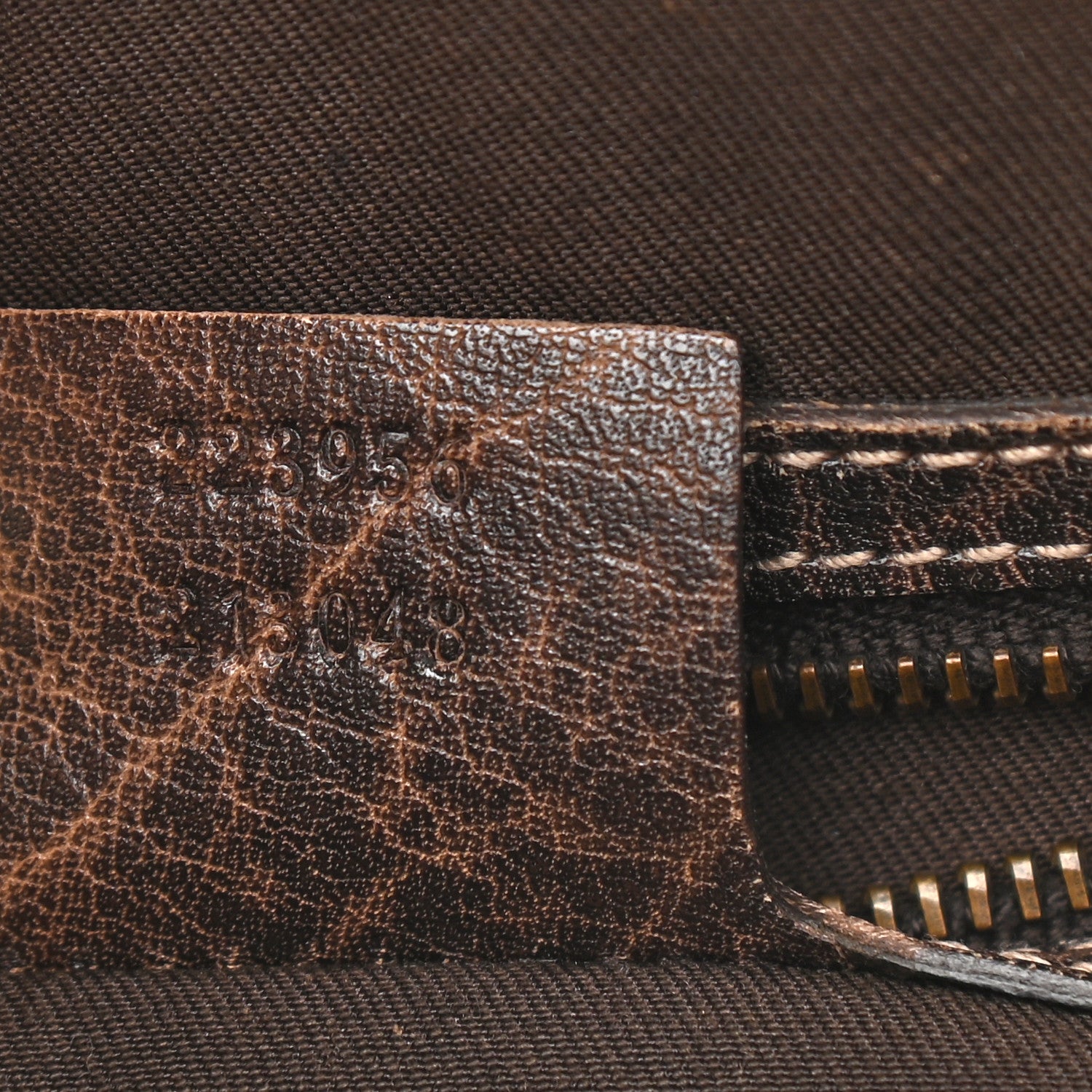 Gucci Guccissima Medium New Pelham Shoulder Bag Dark Brown 7 of 11