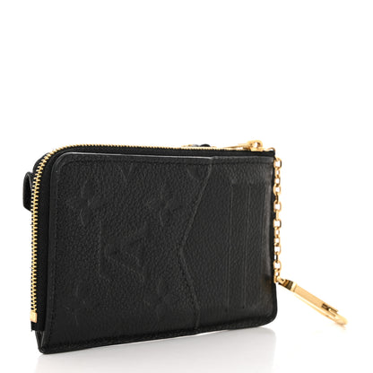 Louis Vuitton Empreinte Recto Verso Card Holder Black 3 of 6