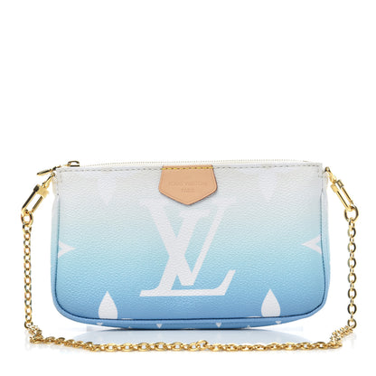 Louis Vuitton Monogram Giant By The Pool Multi Pochette Accessories Mini Pochette Blue 1 of 6