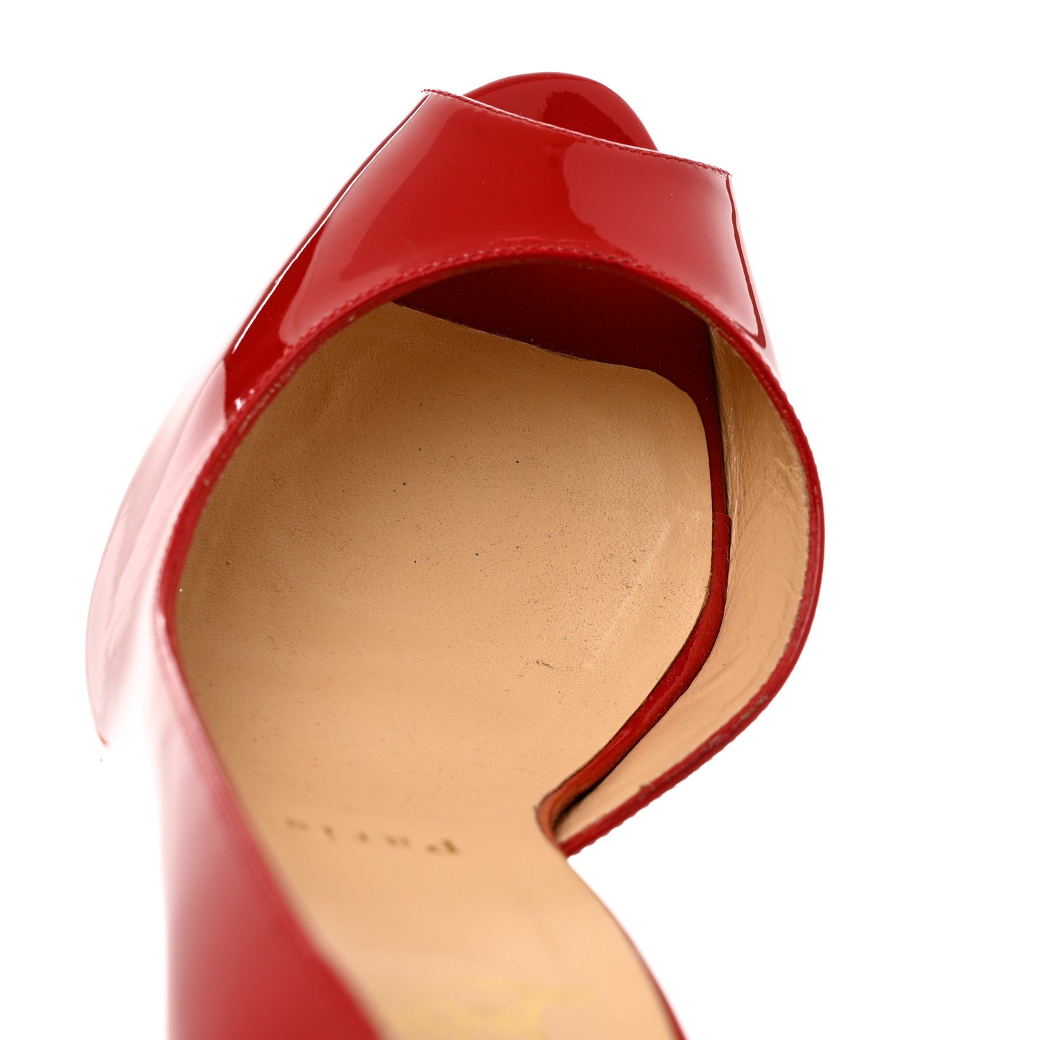 Christian Louboutin Patent Demi You 100 Pumps 40 Red 8 of 10