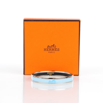 Hermes Enamel Narrow Caleche Bracelet 65 7 of 7