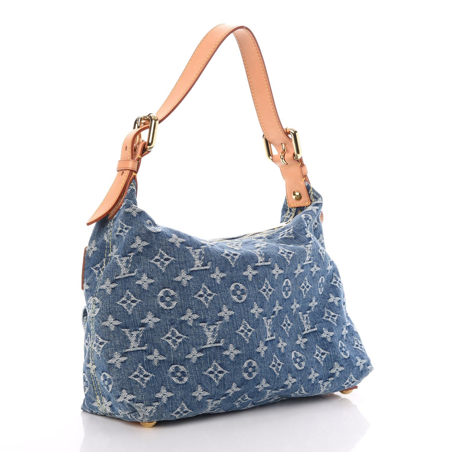 Monogram Denim Baggy PM Blue