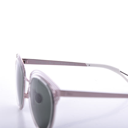 Christian Dior Acetate Enigme Sunglasses Pink White 5 of 11